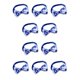 thumbnail image 1 of Collares para Perros Pajaritas Greeniant Flor Azul Type1 NO1, 1 of 5