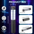 thumbnail image 2 of Luces estroboscópicas LED ZSSXOLED recargables, 4 unidades, negras, 2 of 8