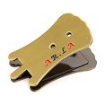 thumbnail image 1 of Mistaha Bronze Erhu Mute with Alphabet - Metal Mute for Erhu, Zhonghu, Gaohu - Enhance String Vibration - Easy Installation - Musical Instrument Accessory, 1 of 6