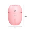 thumbnail image 3 of Danhjin The Humidifier Humidifier For Bedroom, Smart Humidity Sensor Mist Humidifiers, Easy To Clean Humidifiers For Baby Home Top Fill,200ml Small Humidifier With A Color Light,, 3 of 8