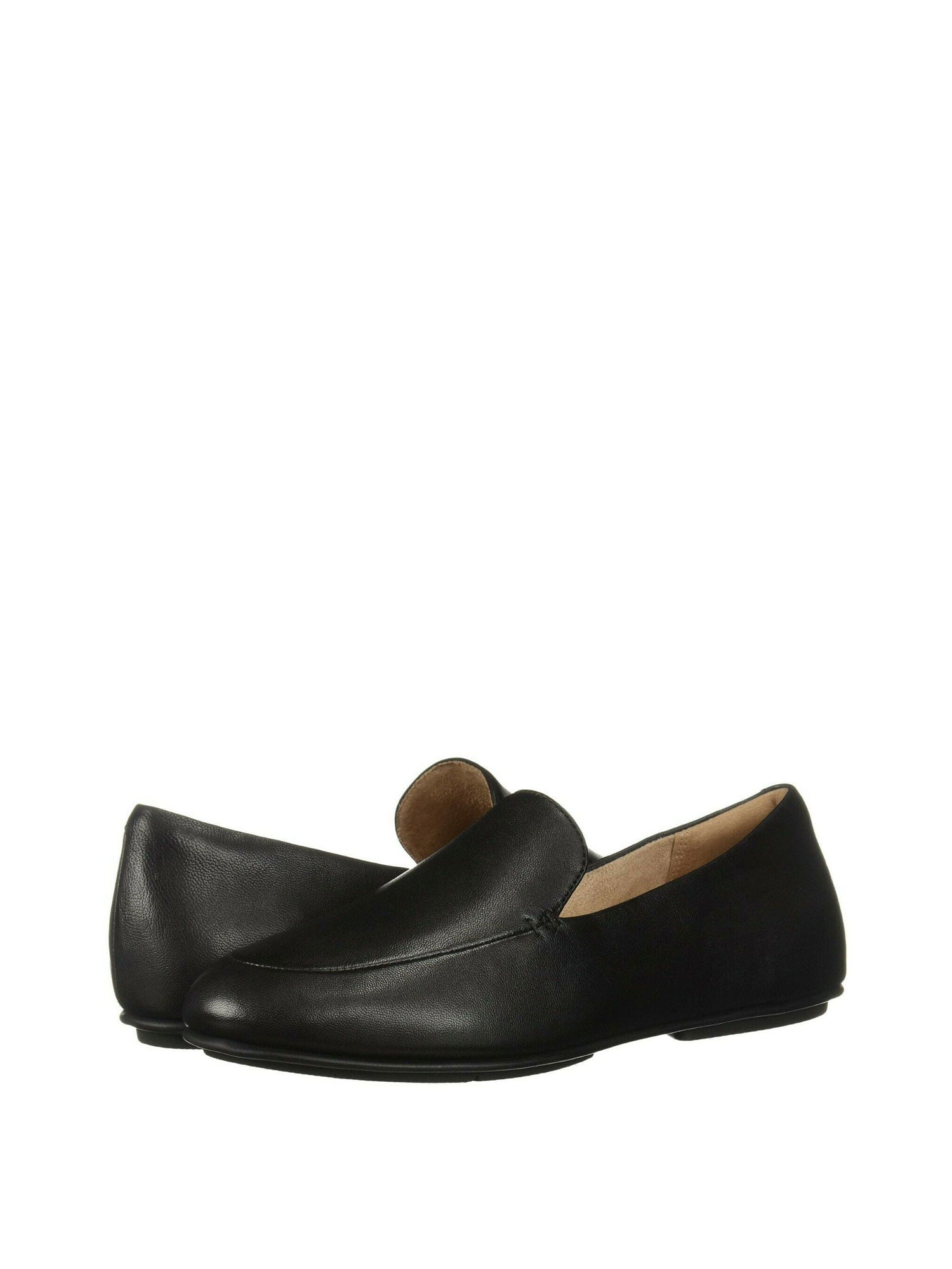 Fitflop Lena Women's Leather Slip On Classic Loafers W44-090 - Walmart.com