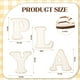 thumbnail image 2 of Letrero de madera de ratán con letras de ratán para decoración de sala de juegos, 30 cm, 2 of 7