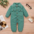 thumbnail image 2 of Vedolay Baby Girl Clothes Romper Jumpsuit Bodysuit Fall Winter Clothes Set Green,86, 2 of 5