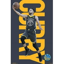NBA Golden State Warriors - Stephen Curry 18 Wall Poster, 22.375" x 34"