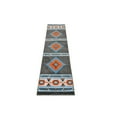 thumbnail image 4 of HR HANDCRAFT RUGS HR Southwestern Rugs for Cabin Tribal Medallion Carpet for Livingroom Lead - 2' X 7' Runner, 4 of 5