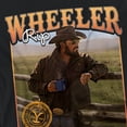 thumbnail image 2 of Yellowstone Coffee with Rip Wheeler Women's Crop Top T-Shirt, Black, Medium, 2 of 5