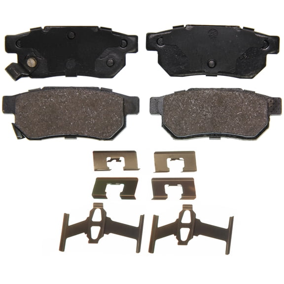 Wagner QuickStop ZD374 Ceramic Disc Brake Pad Set Fits select: 1990-1991,1996-1998 HONDA CIVIC