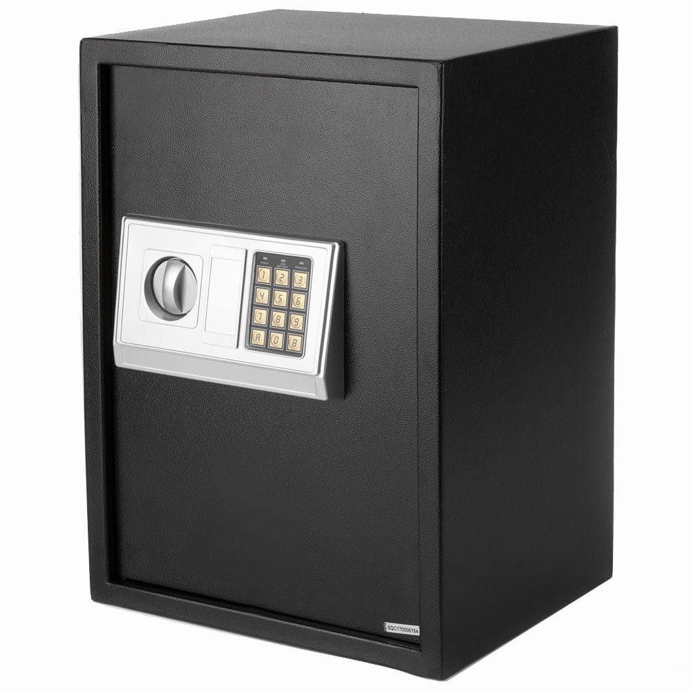 Fireproof Digital Safe Combination Cash Box Lock Safety Deposit Small Drawer Gun 