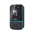 SanDisk 32GB Clip Sport Go MP3 Player, Blue SDMX30032GG46B