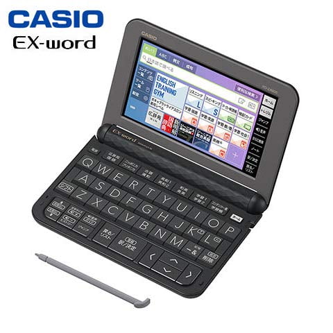 Casio XD-Z4800BK Electronic Dictionary High School Student Exword 209  Content Recording Black