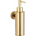 thumbnail image 1 of Distributeur de Savon Mural en Acier Inoxydable 304 pour Décoration (Rond, Or), 1 of 5