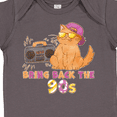 thumbnail image 4 of Inktastic Bring Back The 90s Cool Orange Cat Boys or Girls Baby Bodysuit, 4 of 5