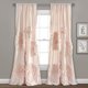 thumbnail image 1 of Panel de cortina para ventana Lush Decor Serena, 137 cm x 213 cm, rubor, 1 of 7