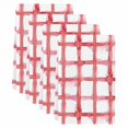thumbnail image 2 of Red Buffalo Plaid Kitchen Towels Set of 4, Farmhouse Check Stripes Retro Geometric Absorbent Dish Towels for Kitchen, Microfiber Hand Towel, Quick Drying Tea Towel for Cleaning Decorative Dishcloths, 2 of 7