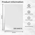 thumbnail image 4 of 24" x 36" Newsprint Packing Paper Sheets for Moving | 320 Sheets | 20lb | Newspaper Paper, 4 of 5