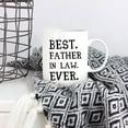 thumbnail image 5 of Best Father In Law Ever Coffee Mug Christmas Gifts, Father's Day Gifts for Father-In-Law, Step Dad, Stepfather Cup White, 11 Oz, 5 of 5