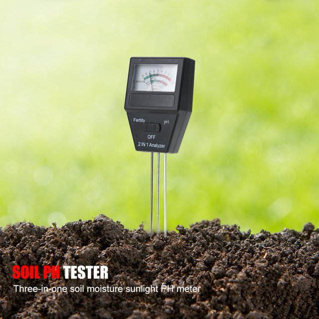 Monitor De Ph Monitor De Ph 2 en 1 PH Humedad Acidez Probador Fertilidad Planta Suelo PH Medidor Herramienta de jardinería