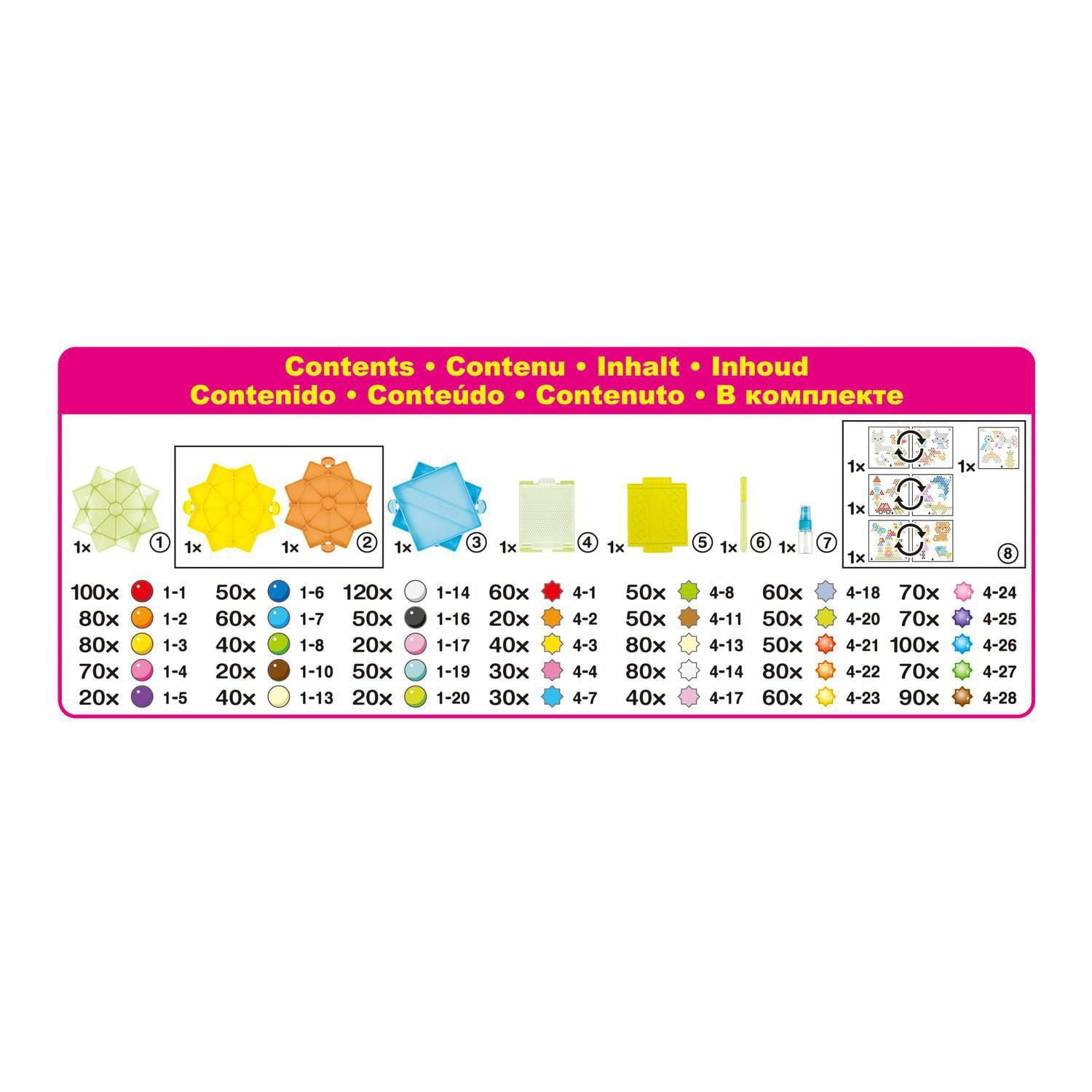 Aquabeads Star Bead Station, Complete Arts & Crafts Bead Kit for Children, Over 2,000 beads