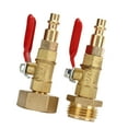 thumbnail image 4 of Adaptador de latón para purga de invierno de 2 piezas, rosca interna y externa de 3/4, adaptador rápido de latón, 4 of 14