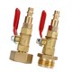 thumbnail image 4 of 2 adaptadores de latón para invernar con rosca interna y externa de 3/4 Adaptador rápido de latón, 4 of 10