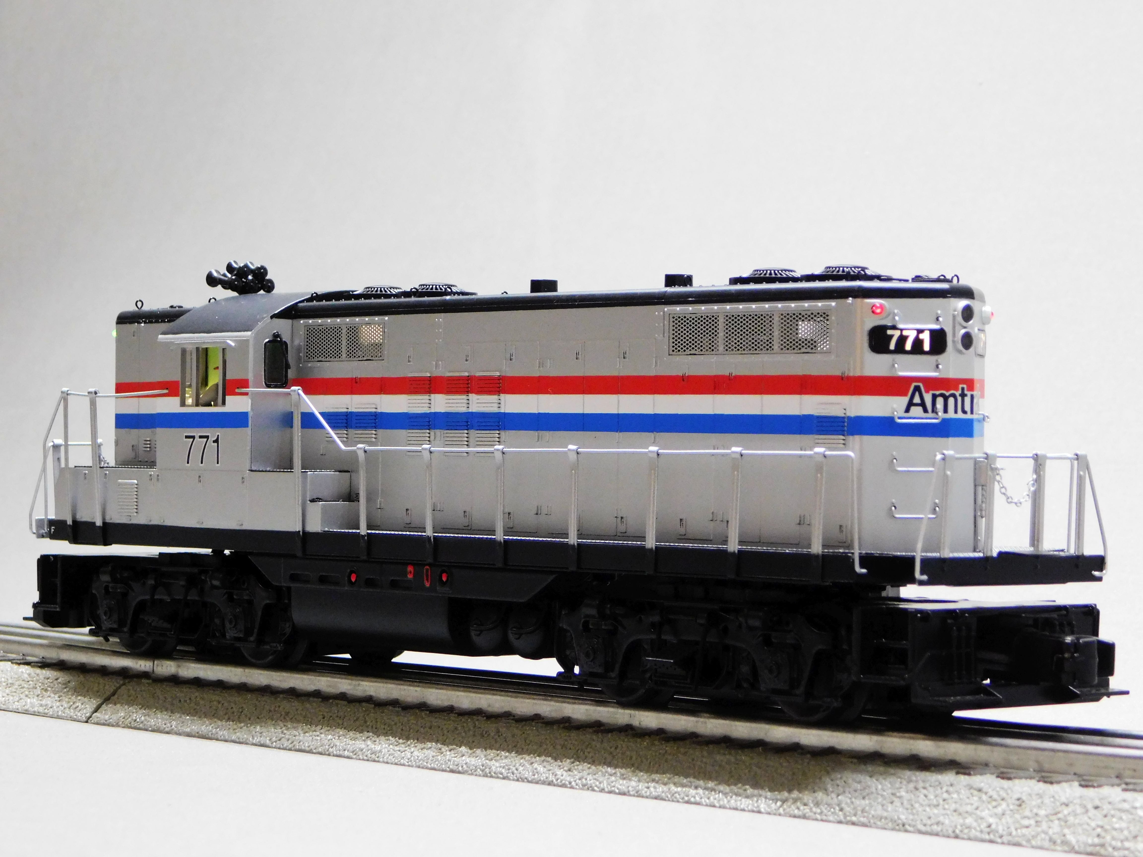 MTH PREMIER AMTRAK GP7 #771 DIESEL ENGINE W/PROTO 3 O GAUGE train 20-29051-1