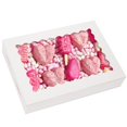 thumbnail image 1 of Cajas de panadería TOMNK 30 unidades con ventana de 35,56 x 25,4 x 6,35 cm, color blanco, 1 of 7