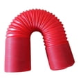 thumbnail image 4 of de entrada de aire frío Flexible tubería de de alimentación de conducto de aire frío fácil instalación DIY tubo de entrada de aire Rojo 76 mm de diámetro, 4 of 9