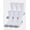 Black, variant on Under Armour Unisex - Men - Women Performance Tech Crew Socks, 6-Pairs, All sizes