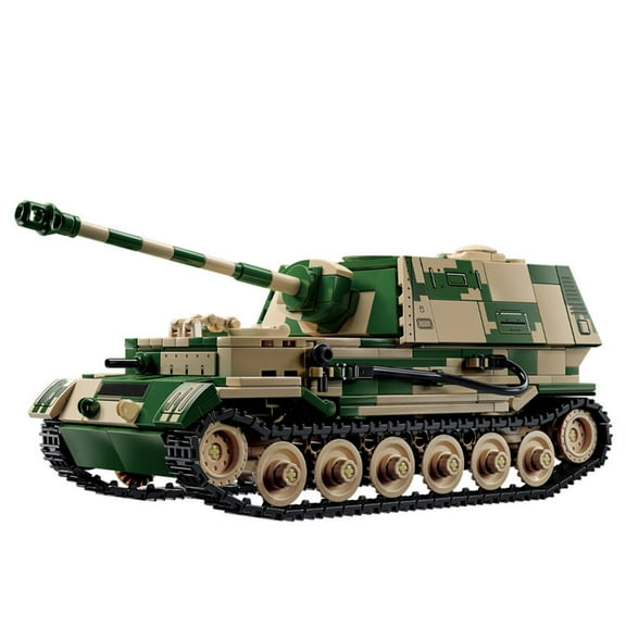 Remocguys Elefant Tank Destroyer Building Sets Compatible with Lego Vehicles Army Military Model Collectible for Adults Boys 14 826PCS