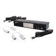 thumbnail image 1 of IOGEAR Kit HDMI à 4 Ports et DisplayPort KVMP avec Concentrateur USB et Audio, avec Ensemble Complet de Câbles, (Conforme GCS1794DPKIT TAA), 1 of 3