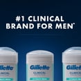 thumbnail image 3 of Gillette Clinical Antiperspirant Deodorant for Men, Soft Solid Ultimate Fresh, 2.6 oz, 3 of 12