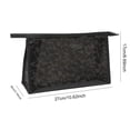 thumbnail image 5 of Bolsas De Maquillaje Monedero De Pvc Bolsa De Almacenamiento Transparente Portátil Para Regalos De Vacaciones (Negro) Tmvgtek Cuidado Belleza, 5 of 5