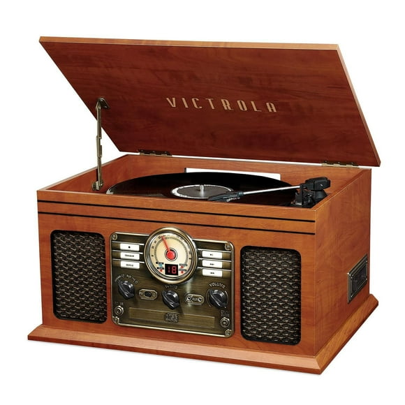 Victrola Classic Wood Bluetooth Record Player - Mahogany