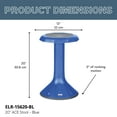 thumbnail image 2 of ECR4Kids ACE Tabouret Oscillant Active Core Engagement, Assise Flexible, Hauteur de Siège 20 Po - Bleu, 2 of 6