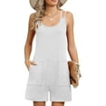 thumbnail image 5 of Mitankcoo Romper for Women Short Jumpsuit Summer Casual Sleeveless Dressy Clothes Beach Vacation Travel Outfits, 5 of 5