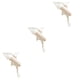 thumbnail image 2 of Minnieouse Medias de rayas verticales: polainas finas y elegantes de apariencia visual Calcetines largos a rayas blanco Type1 NO1, 2 of 6