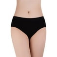 thumbnail image 2 of Xmarks Women's Underwear, Menstrual Period Underwear for Women Girls Cotton Panties Mid Waist Comfortable Briefs, 2 of 7