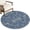 Blue, Navy, Denim, Indigo, variant on Small Round Rug 3Ft, Red Terracotta Splatter Non-Slip Washable Circle Rugs Carpet, Boho Mottled Vintage Rustic Indoor Outdoor Rug Floor Mats Throw Runner for Bedroom Living Room Bathroom