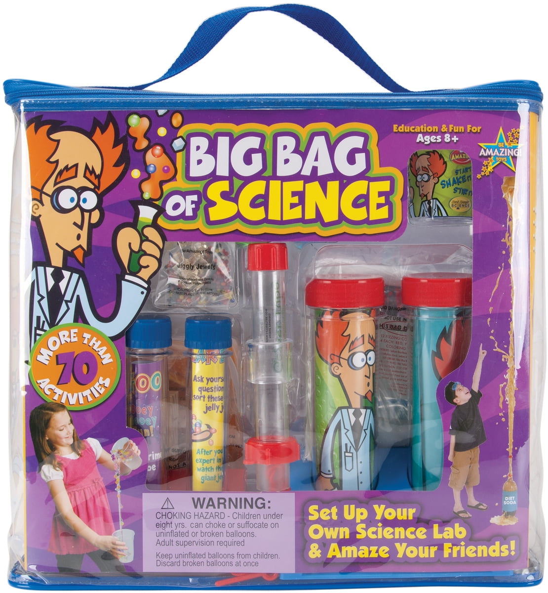 Science Kit 6 in 1 Kids Children Educational Lab Experiments Playset 