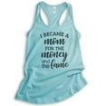 thumbnail image 1 of I Became A Mom For The Money And The Fame Tank Top, Ladies Racerback Tank Top, Mom Tank, Mama Tank, Cancun, XX-Large, 1 of 3