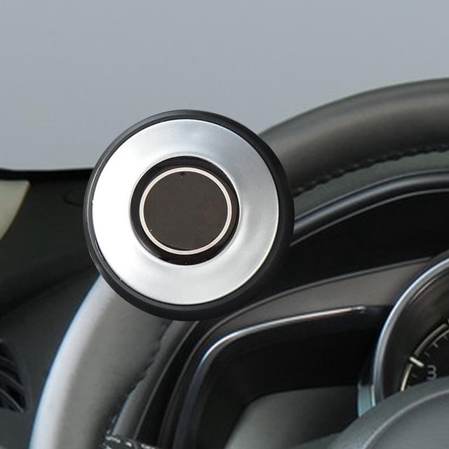 Perilla del volante,Volante Perilla Power Assist Assist,rueda de coche perilla accesorios universales,perilla giratoria perilla de la rueda de bola reforzador auxiliar,auto Soledad Perilla del volante