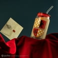thumbnail image 4 of Harry Potter House Crests Tumbler Glasses with Lids, 16-Ounce, Set of 4, 4 of 21