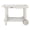 White, variant on SAFAVIEH Orland Outdoor Patio Adjustable Tea Trolley, White