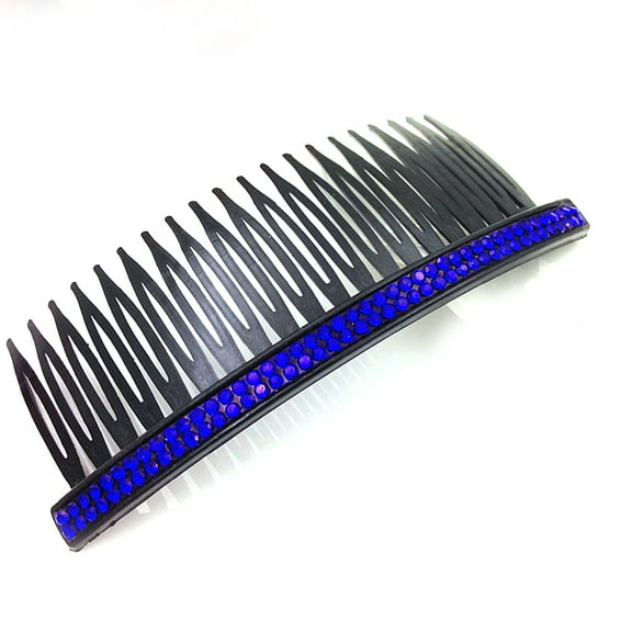 FRCOLOR  5 Pcs Woman Fancy Black Plastic Hair Comb Evening Accessory Bride