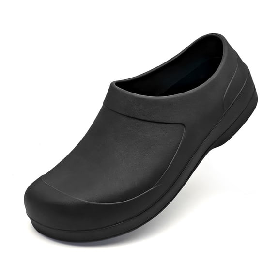 Chef Shoes for Men Slip On Garden Clogs EVA Non-Slip Kitchen Outdoor Yard Work Water Resistant