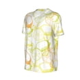 thumbnail image 2 of Rocae Lemon Potatoes for Breathable Men's Baseball T-Shirt Fashionable Casual Baseball Jersey, Moisture-wicking Sportswear Medium, 2 of 9