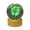 B, variant on St. Patrick's Day Shamrock Crystal Ball Night Light, Rechargeable Four-Leaf Clover LED Decor Light for Irish Festival & Home Accents