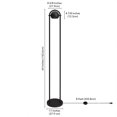 thumbnail image 2 of Henn&Hart Lampadaire 11" en Métal Moderne Finition Bronze Noirci, 2 of 8