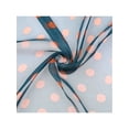 thumbnail image 4 of INSPIRAR CHIC Bufanda de Chiffon con Lunares de los Años 50 para Mujeres, Chal de Cabeza Larga Suave y Ligera Retro para Todas las Temporadas 70.9"x27.6" Verde Oscuro, 4 of 6