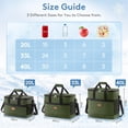 thumbnail image 2 of Bolsa Térmica Lifewit 40L/60 Latas Plegable Aislada Verde, 2 of 9